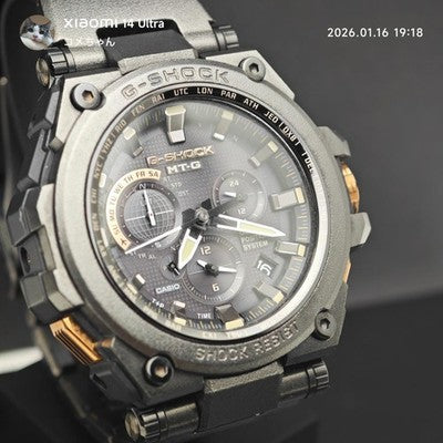 CASIO G-SHOCK MTG-G1000RB-1AJF RARE LIMITED 1000PCS GPS HYBRID WATCH