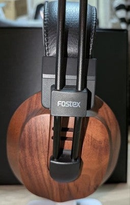 FOSTEX T60RP MK2 TESTED SEMI-OPEN PLANAR HEADPHONES W/ CASE CABLE WOOD