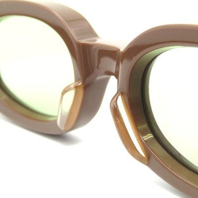JACQUES MARIE MAGE BESSET JMMBES10Y OVAL SUNGLASSES 48-21 LIMITED EDITION 150