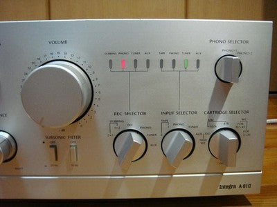 ONKYO INTEGRA A-810 INTEGRATED AMPLIFIER SERVICED TESTED PHONO MC MM JAPAN