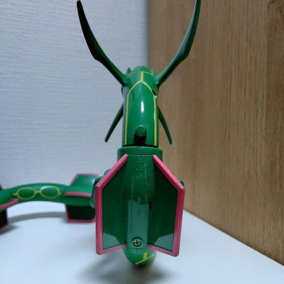 POKEMON AG BIG SOUND FIGURE RAYQUAZA TOMY JAPAN RARE VINTAGE ELECTRONIC FIGURE