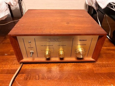 UESUGI U-BROS JUNIOR-2 TUBE PREAMPLIFIER 0 GAIN CONTROL PREAMP JAPAN 100V