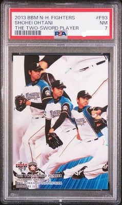 SHOHEI OHTANI 2013 BBM F94 ROOKIE CARD PSA 7 RC HOKKAIDO FIGHTERS