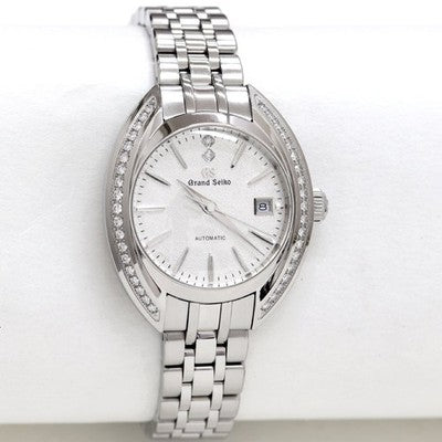 Grand Seiko STGK011 9S27-00D0 Auto Watch Silver Dial 30mm 2P Diamond /w Box