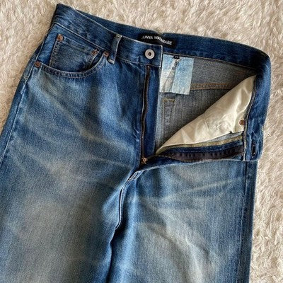 JUNYA WATANABE COMME DES GARCONS 24SS WIDE BAGGY DENIM RED SELVEDGE XS JAPAN