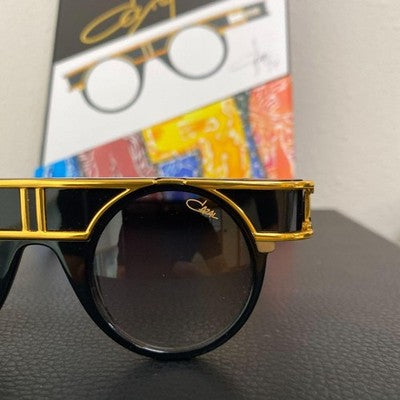 CAZAL LEGEND 002 C001 LIMITED EDITION SUNGLASSES BLACK GOLD W/ CASE 1 OF 499