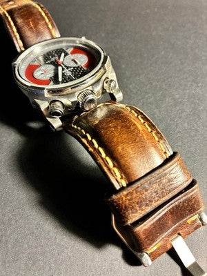 CT SCUDERIA CAFE RACER CS10139 STREET RACER CHRONOGRAPH WATCH BOX STRAP