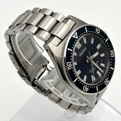 SEIKO PROSPEX SBDC195 SPB451 1965 HERITAGE BLUE AUTOMATIC 300M WATCH BLACK