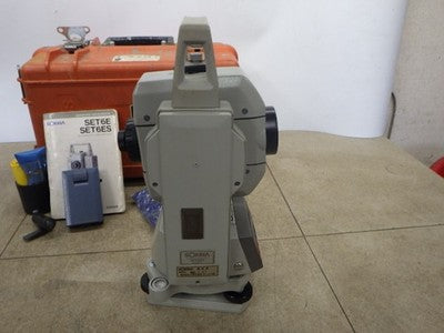 SOKKIA SET6ES TOTAL STATION SURVEYING INSTRUMENT - CHARGER NOT INCLUDED AS IS