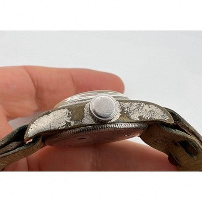 LACO SPORT MILITARY VINTAGE MANUAL WIND MEN WATCH GERMANY DIVER STYLE RARE