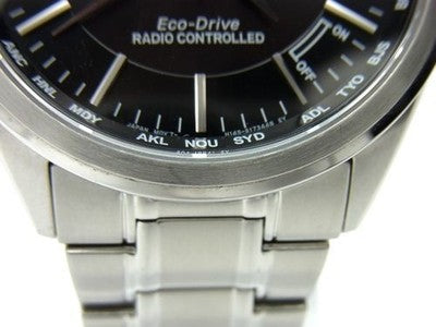 CITIZEN ATTESA ECO-DRIVE RADIO MEN’S STAINLESS STEEL WATCH CB0250-84E 42MM