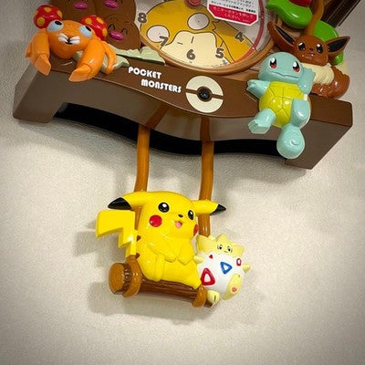 SEIKO POKEMON CUCKOO CLOCK CQ502B MELODY - FIRST GEN PIKACHU PIPPI -