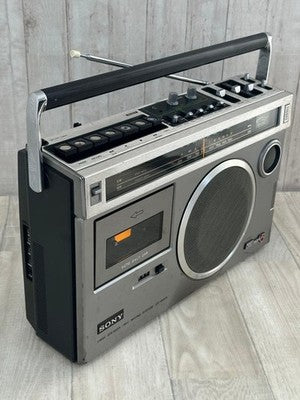 SONY CF-1980V RADIO CASSETTE PLAYER FROM THE SHOWA ERA. EXCELLENT++++