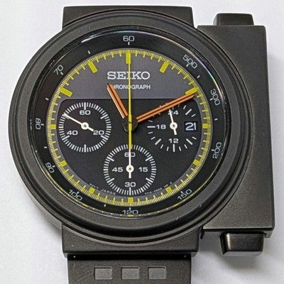 SEIKO GIUGIARO SCED037 ALIEN 2 CHRONOGRAPH WATCH - OVERHAULED, NEW MOVEMENT