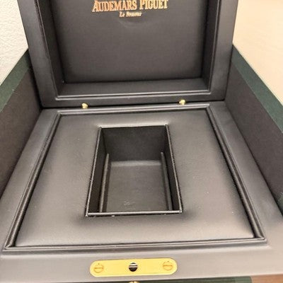 AUTHENTIC AUDEMARS PIGUET ROYAL OAK OFFSHORE WOOD WATCH BOX GREEN RARE LUXURYBOX