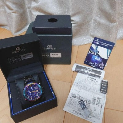 CASIO EDIFICE INFINITI RED BULL RACING LIMITED EDITION WATCH EQB-500RBB-2AJR