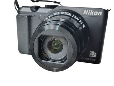 NIKON COOLPIX A900 DIGITAL CAMERA 35X OPTICAL ZOOM BLACK W/ CASE STRAP TESTED