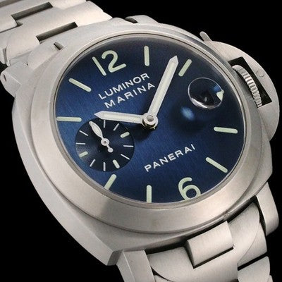 PANERAI LUMINOR MARINA PAM00069 D SERIAL STAINLESS STEEL AUTOMATIC MEN’S WATCH