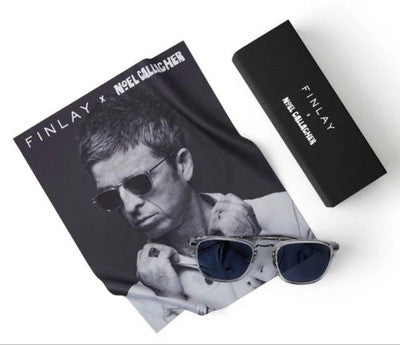NOEL GALLAGHER X FINLAY COLLABORATION SUNGLASSES OASIS 2025 TOUR UNUSED RARE