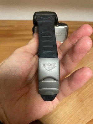CASIO PRT-1 GPS PRO TREK SATELLITE NAVI BATTERY REPLACED WATCH VINTAGE AS IS