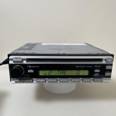NAKAMICHI CD-35 MOBILE RECEIVER CD PLAYER CAR AUDIO HEAD UNIT MANUAL HARNESS