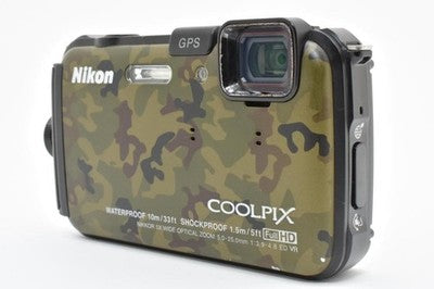 NIKON COOLPIX AW100 WATERPROOF DIGITAL CAMERA FROM JAPAN