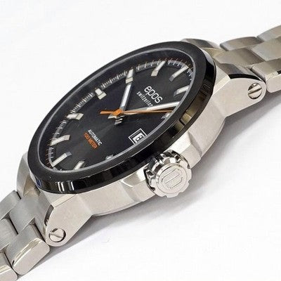 EPOS 3442BSGYM SPORTIVE MEN'S WRISTWATCH AUTOMATIC ROUND FACE SKELETON BACK