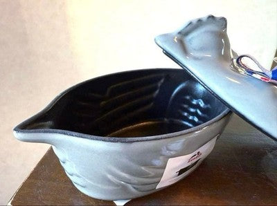 STAUB SMALL CHICKEN COCOTTE 11CM GRAY CAST IRON NEW UNUSED W/ BOX RARE