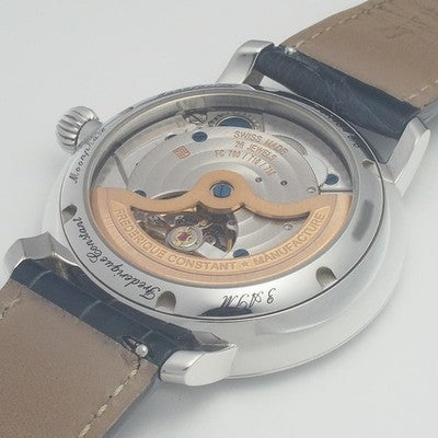 FREDERIQUE CONSTANT FC-705N4S6 SLIMLINE MOONPHASE MANUFACTURE AUTO BLUE DIAL