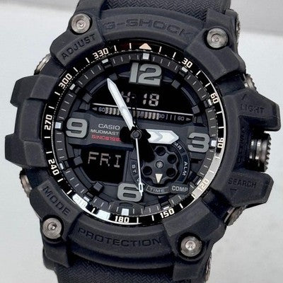 CASIO G-SHOCK GG-1035A LIMITED EDITION WATCH BLACK TESTED JAPAN USED F/S