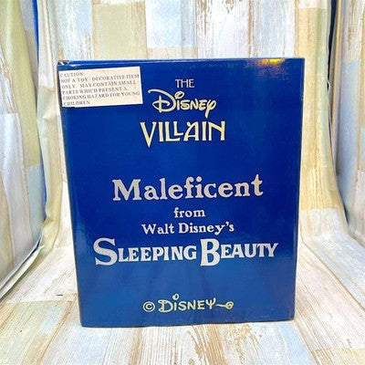 DISNEY MALEFICENT TRINKET BOX FIGURE SLEEPING BEAUTY VILLAIN RESIN RARE