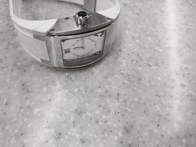HYSEK V-KING VK3712A03 Watch White Automatic Stainless Steel Unused /w Box