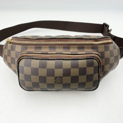 LOUIS VUITTON N51172 DAMIER MELVILLE BUMBAG BODY WAIST BAG AUTHENTIC PVC LEATHER