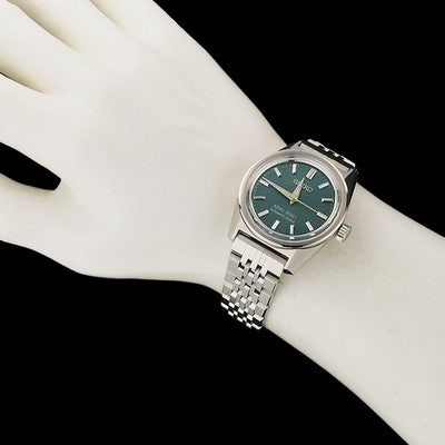 SEIKO KING SEIKO SDKS029 6R51-00B0 AUTOMATIC IVY GREEN 36MM WATCH UNUSED