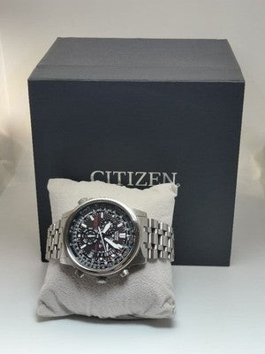 CITIZEN PROMASTER SKY RADIO-CONTROLLED SOLAR TITANIUM E600 PMP56-2901 WATCH