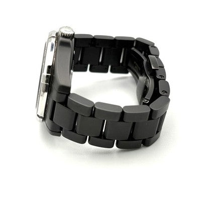 TAG HEUER AQUARACER WAY1397 DIAMOND BLACK DIAL CERAMIC QUARTZ LADIES DIVER WATCH