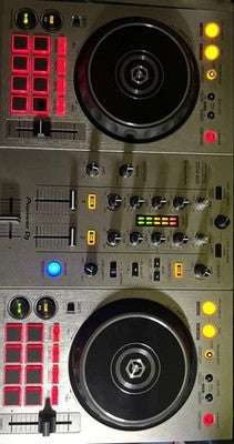 PIONEER DDJ-400-S LIMITED SILVER DJ CONTROLLER 2CH DDJ400S DDJ400 TESTED JAPAN