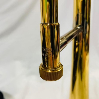 YAMAHA YSL354 TENOR TROMBONE WITH HARD CASE TESTED WORKING BRASS INSTRUMENT