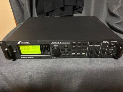 FRACTAL AUDIO AXE FX II MKII 2 EFFECT RACK TESTED WORKING NEAR MINT