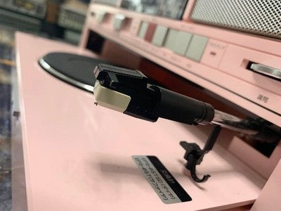 PANASONIC SG-J500 STEREO RADIO CASSETTE RECORD PLAYER PINK RARE