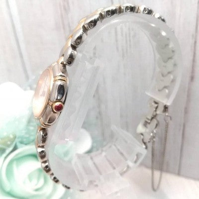 JUNGHANS BRACELET-STYLE WOMEN'S WATCH WITH STONES GERMAN MADE ROUND FACE