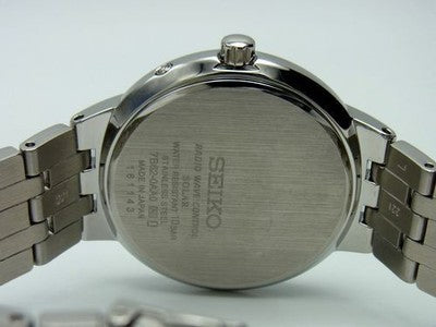 SEIKO SBTM281 SOLAR RADIO CONTROLLED MEN'S WATCH 37.7MM STAINLESS STEEL