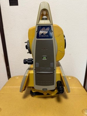 TOPCON GPT-7505 TOTAL STATION SURVEYING EQUIPMENT W CASE MANUAL FOR PARTS