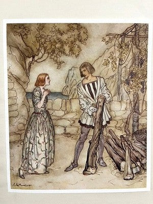 THE TEMPEST SHAKESPEARE ARTHUR RACKHAM ILLUSTRATED FIRST EDITION 20 PLATES 1926