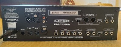 LINE 6 POD X3 PRO RACK AMP MODELER MULTI EFFECTS PROCESSOR USB AUDIO INTERFACE