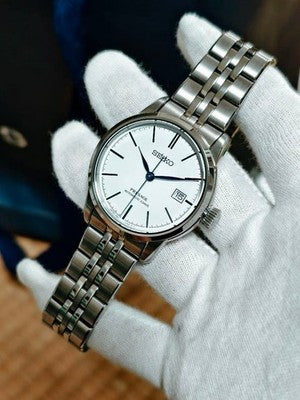 SEIKO PRESAGE SARX105 ENAMEL DIAL BLUE HANDS 6R55 AUTOMATIC WATCH JAPAN