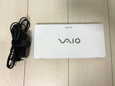 SONY VAIO TYPE P VGN-P50 WHITE WINDOWS XP NOTEBOOK PC WITH AC ADAPTER JAPAN