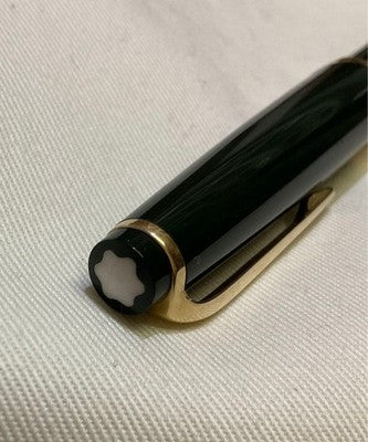 Montblanc Meisterstuck No.12 Fountain Pen Green Used Tested Rare Color 1960s