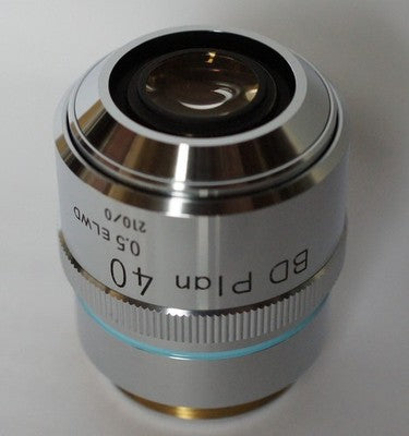 Nikon BD Plan 40x ELWD Objective Lens 210mm For Optiphot Metallurgical Used