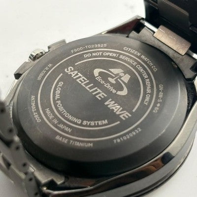 CITIZEN ATTESA F900-T023525 CC9075-52E GPS ECO-DRIVE SATELLITE WATCH W/BOX
